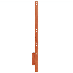 vidaXL Headboard Wax Brown 180 cm Solid Wood Pine 6