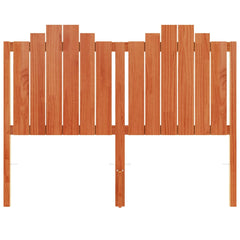 vidaXL Headboard Wax Brown 135 cm Solid Wood Pine 4