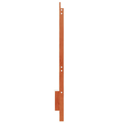 vidaXL Headboard Wax Brown 135 cm Solid Wood Pine 5