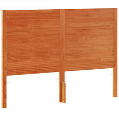 vidaXL Headboard Wax Brown 135 cm Solid Wood Pine 2