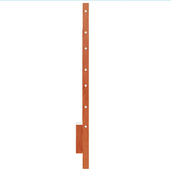 vidaXL Headboard Wax Brown 135 cm Solid Wood Pine 5