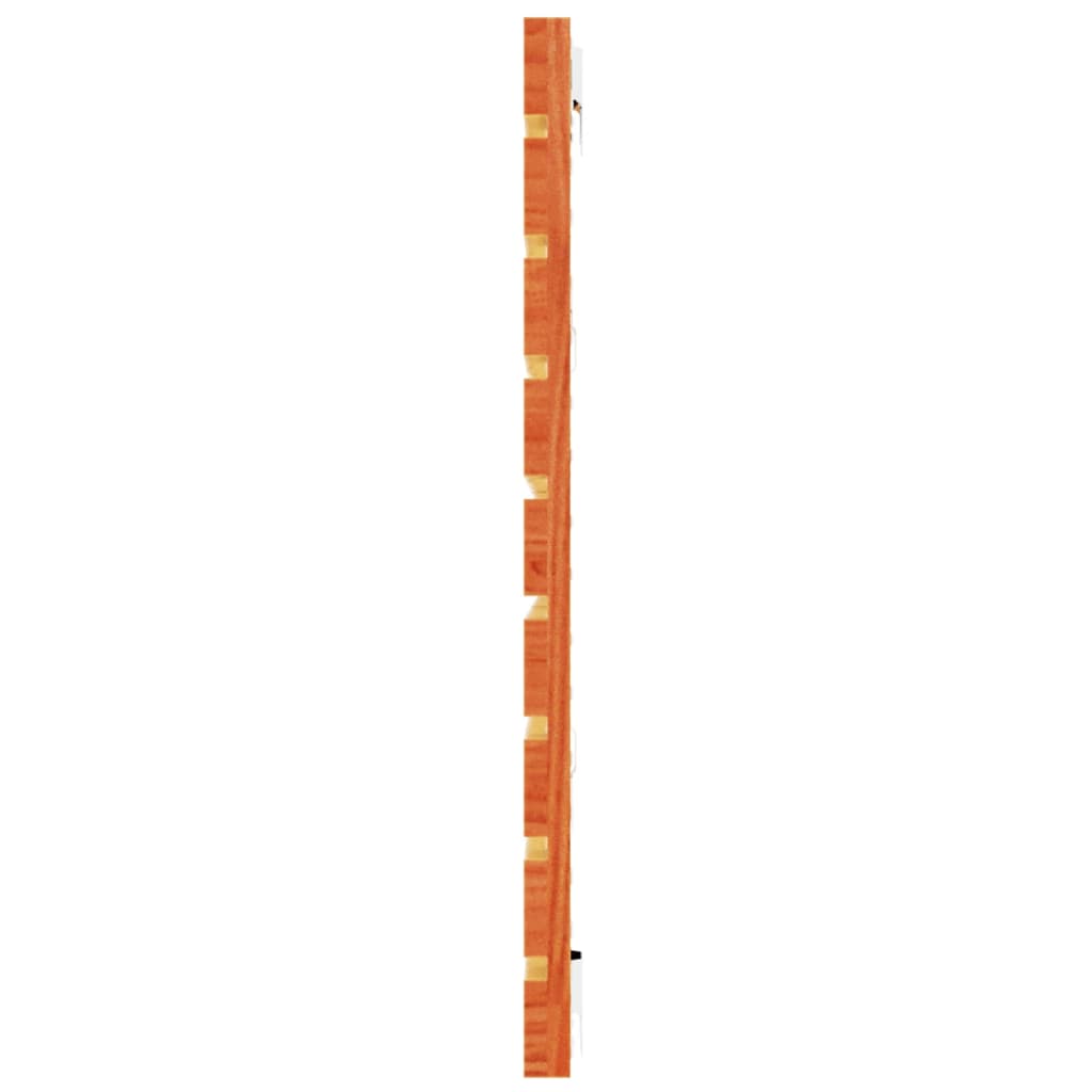 vidaXL Wall Headboard Brown 166x3x63 cm Solid Wood Pine 5