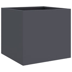 vidaXL Planter Anthracite 32x30x29 cm Steel 2