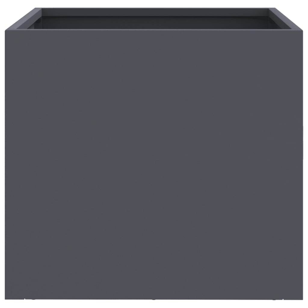 vidaXL Planter Anthracite 32x30x29 cm Steel 5