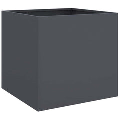 vidaXL Planter Anthracite 42x40x39 cm Steel 2