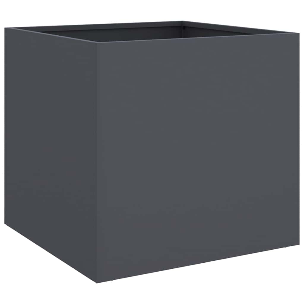 vidaXL Planter Anthracite 42x40x39 cm Steel 2