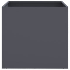 Garden Planter 2 pcs Anthracite Depth 40 cm 42 cm 39 cm
