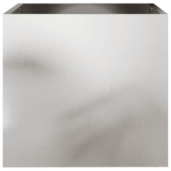 vidaXL Planter Silver 42x40x39 cm Stainless Steel 4