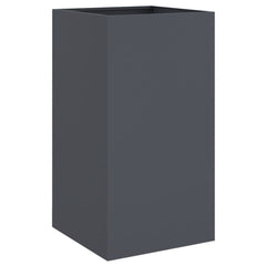 vidaXL Planter Anthracite 42x38x75 cm Steel 2