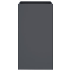 vidaXL Planter Anthracite 42x38x75 cm Steel 4