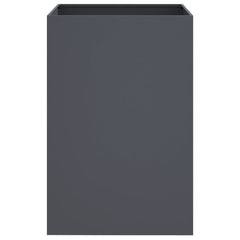 vidaXL Planter Anthracite 52x48x75 cm Steel 4
