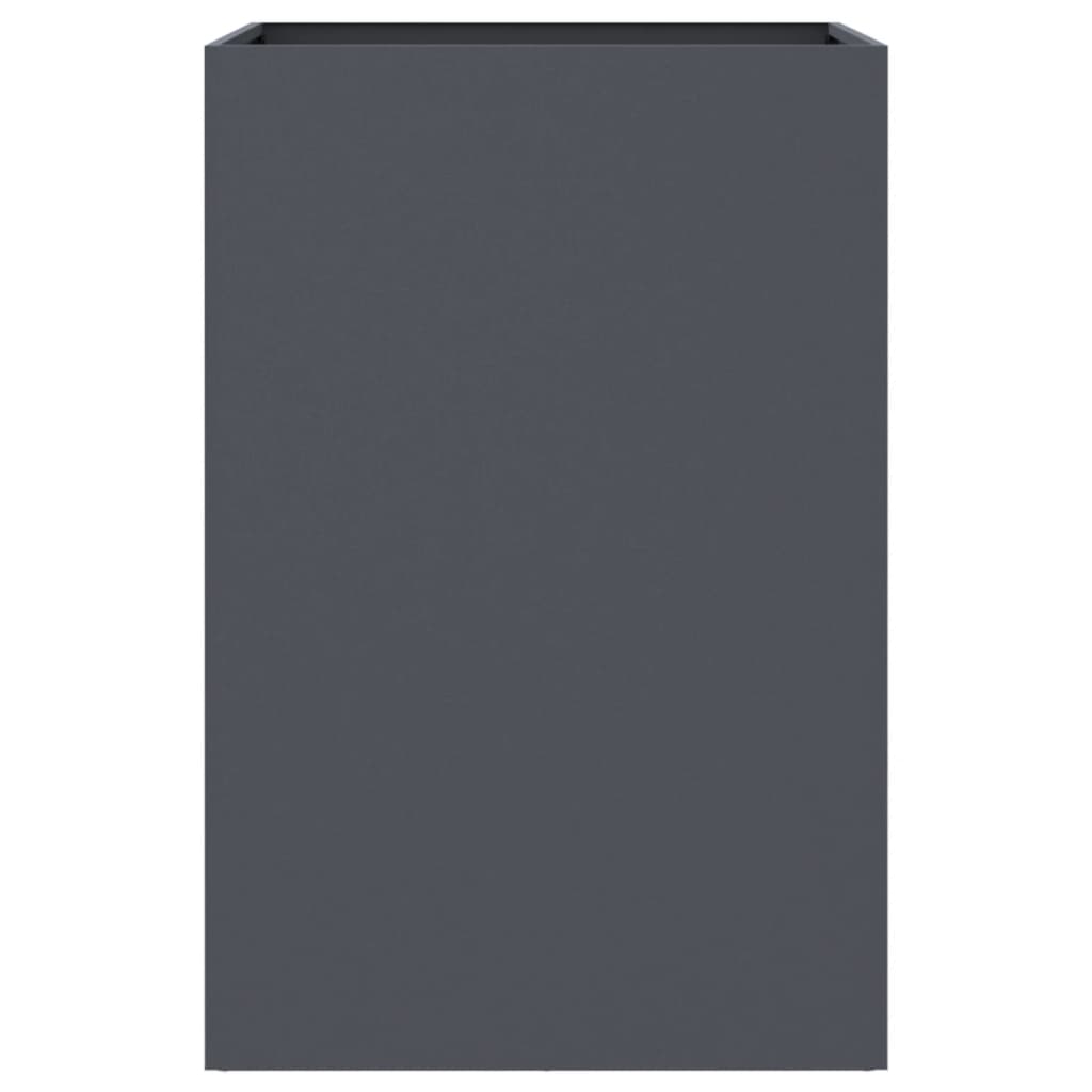 vidaXL Planter Anthracite 52x48x75 cm Steel 5
