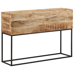 Console Table Depth 30 cm 110 cm 75 cm Solid rough mango wood