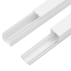 vidaXL Cable Trunking 25x25 mm 30 m PVC 6