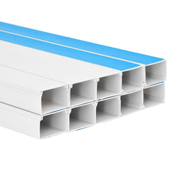 vidaXL Cable Trunking Self-Adhesive 50x25 mm 10 m PVC 5