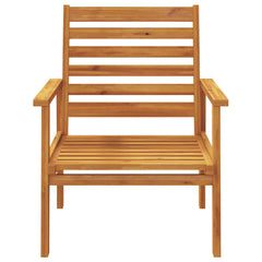 3 Piece Garden Lounge Set Solid Wood Acacia 2x chair + table
