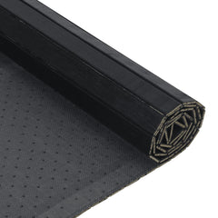 vidaXL Rug Rectangular Black 60x400 cm Bamboo 5