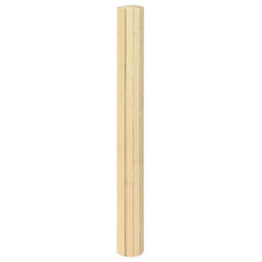 vidaXL Rug Rectangular Light Nature 60x400 cm Bamboo 3