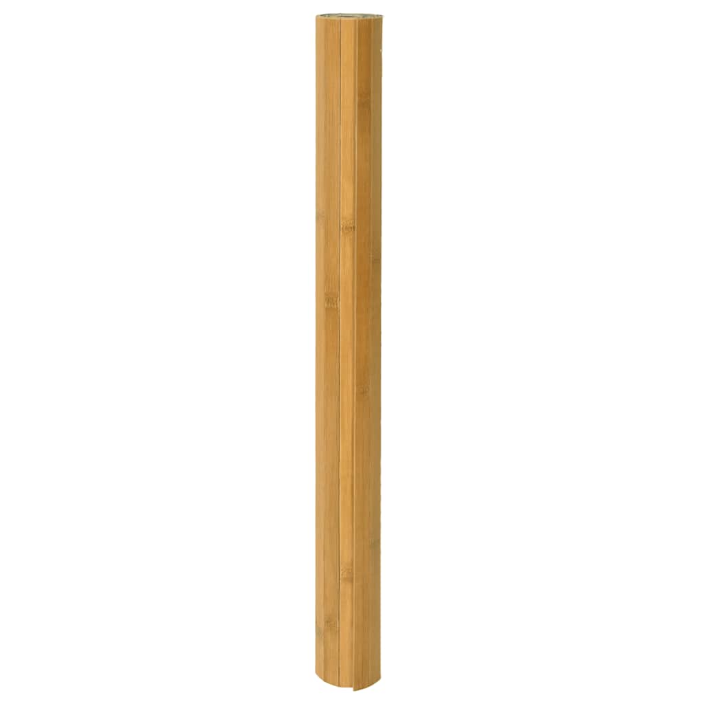 vidaXL Rug Rectangular Nature 60x500 cm Bamboo 3