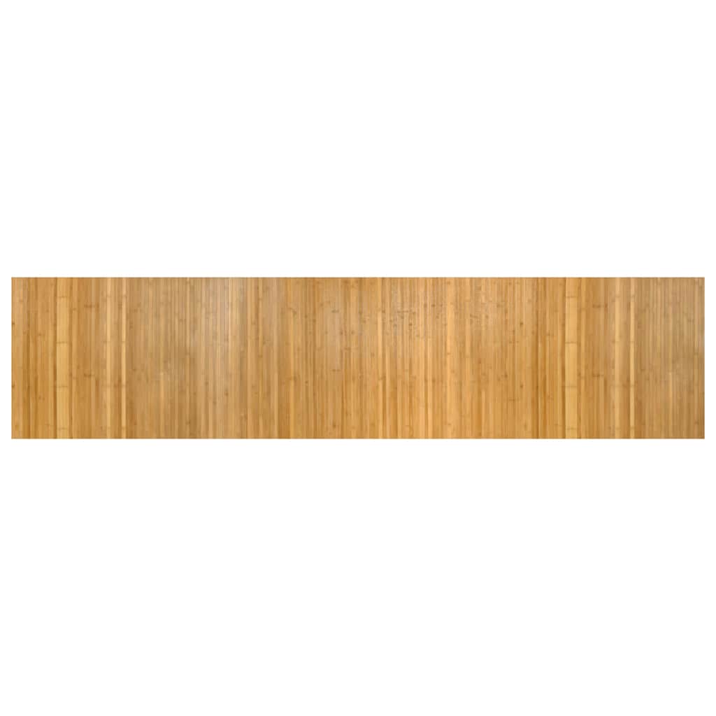 vidaXL Rug Rectangular Natural 70x300 cm Bamboo 2