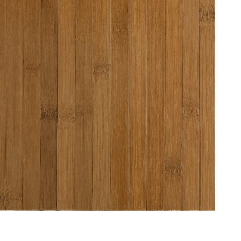 vidaXL Rug Rectangular Brown 70x300 cm Bamboo 6