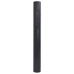 vidaXL Rug Rectangular Grey 70x400 cm Bamboo 3