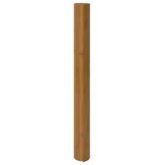 vidaXL Rug Rectangular Brown 70x500 cm Bamboo 3