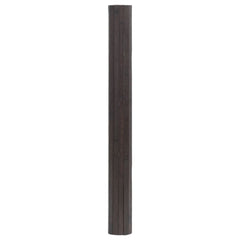 vidaXL Rug Rectangular Dark Brown 70x500 cm Bamboo 3