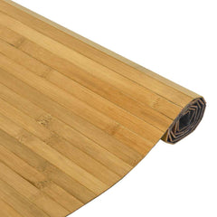 vidaXL Rug Rectangular Nature 80x200 cm Bamboo 4