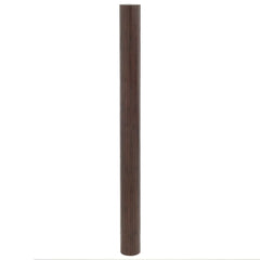 vidaXL Rug Rectangular Dark Brown 80x300 cm Bamboo 3