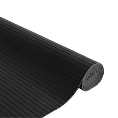 vidaXL Rug Rectangular Black 80x500 cm Bamboo 4