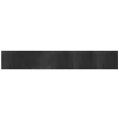 vidaXL Rug Rectangular Grey 80x500 cm Bamboo 2