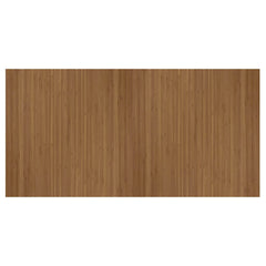 vidaXL Rug Rectangular Brown 100x200 cm Bamboo 2