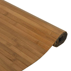 vidaXL Rug Rectangular Brown 100x200 cm Bamboo 4