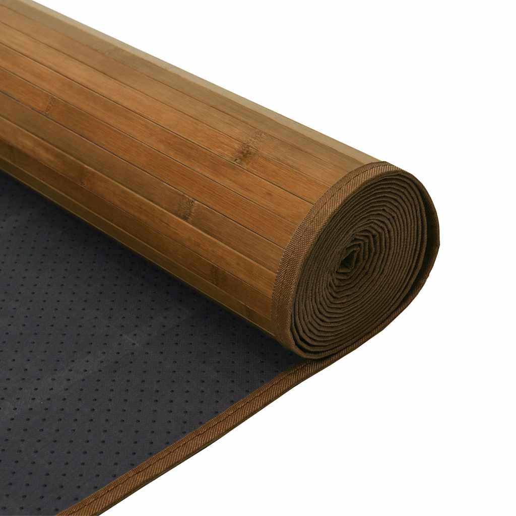 vidaXL Rug Rectangular Brown60x400 cm Bamboo 5