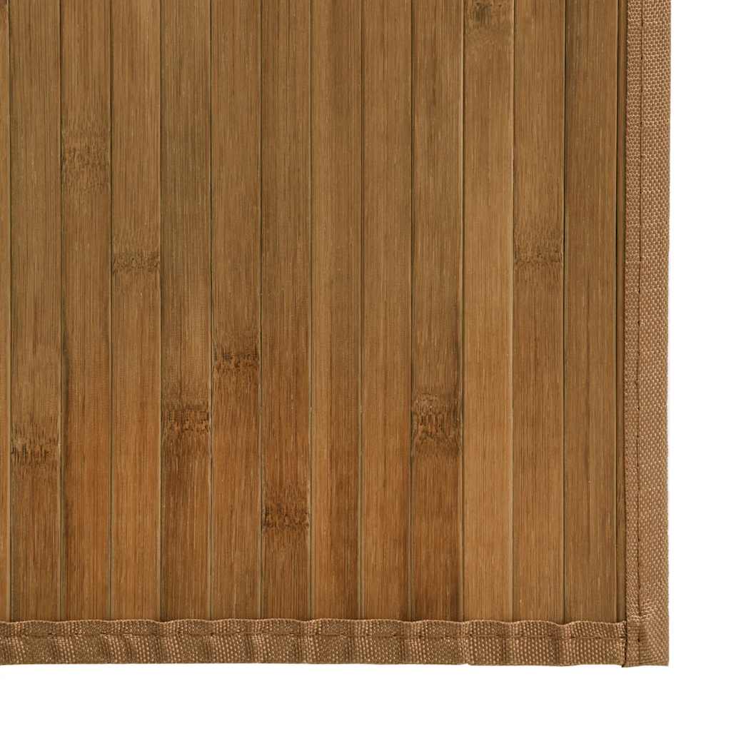 vidaXL Rug Rectangular Brown60x400 cm Bamboo 6