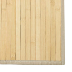 vidaXL Rug Rectangular Light Natural60x1000 cm Bamboo 6