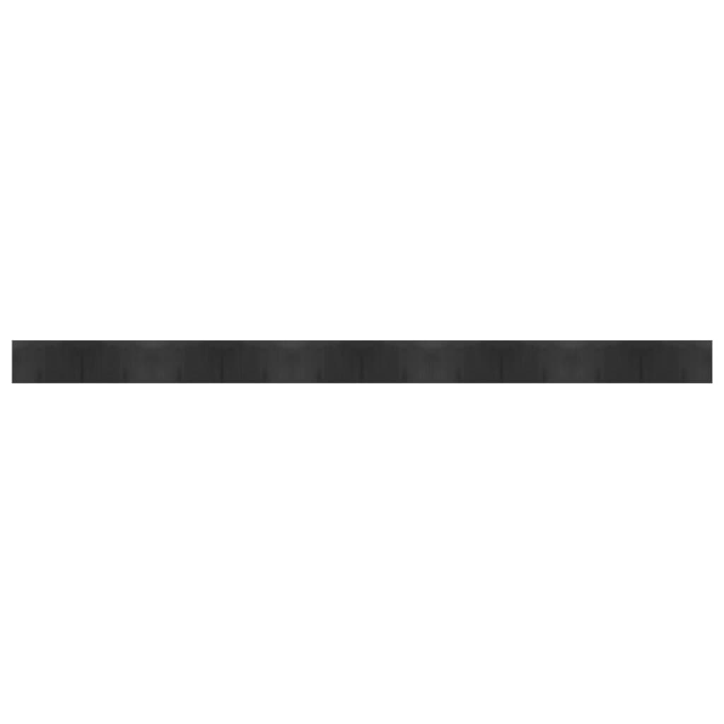 vidaXL Rug Rectangular Grey60x1000 cm Bamboo 2