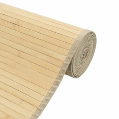 vidaXL Rug Rectangular Light Natural70x400 cm Bamboo 4