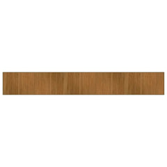vidaXL Rug Rectangular Brown70x500 cm Bamboo 2