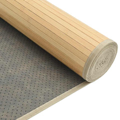 vidaXL Rug Rectangular Light Natural80x300 cm Bamboo 5