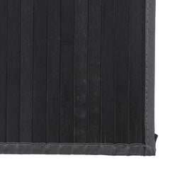 vidaXL Rug Rectangular Grey80x300 cm Bamboo 6