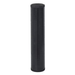 vidaXL Rug Rectangular Black100x200 cm Bamboo 3
