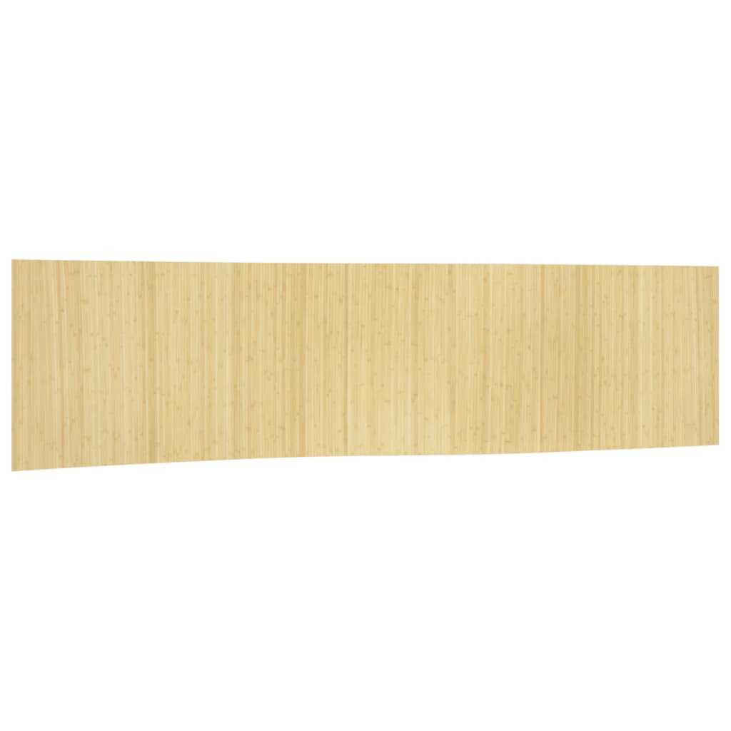 Room Divider Width Height 165 cm Bamboo 800 cm Light brown