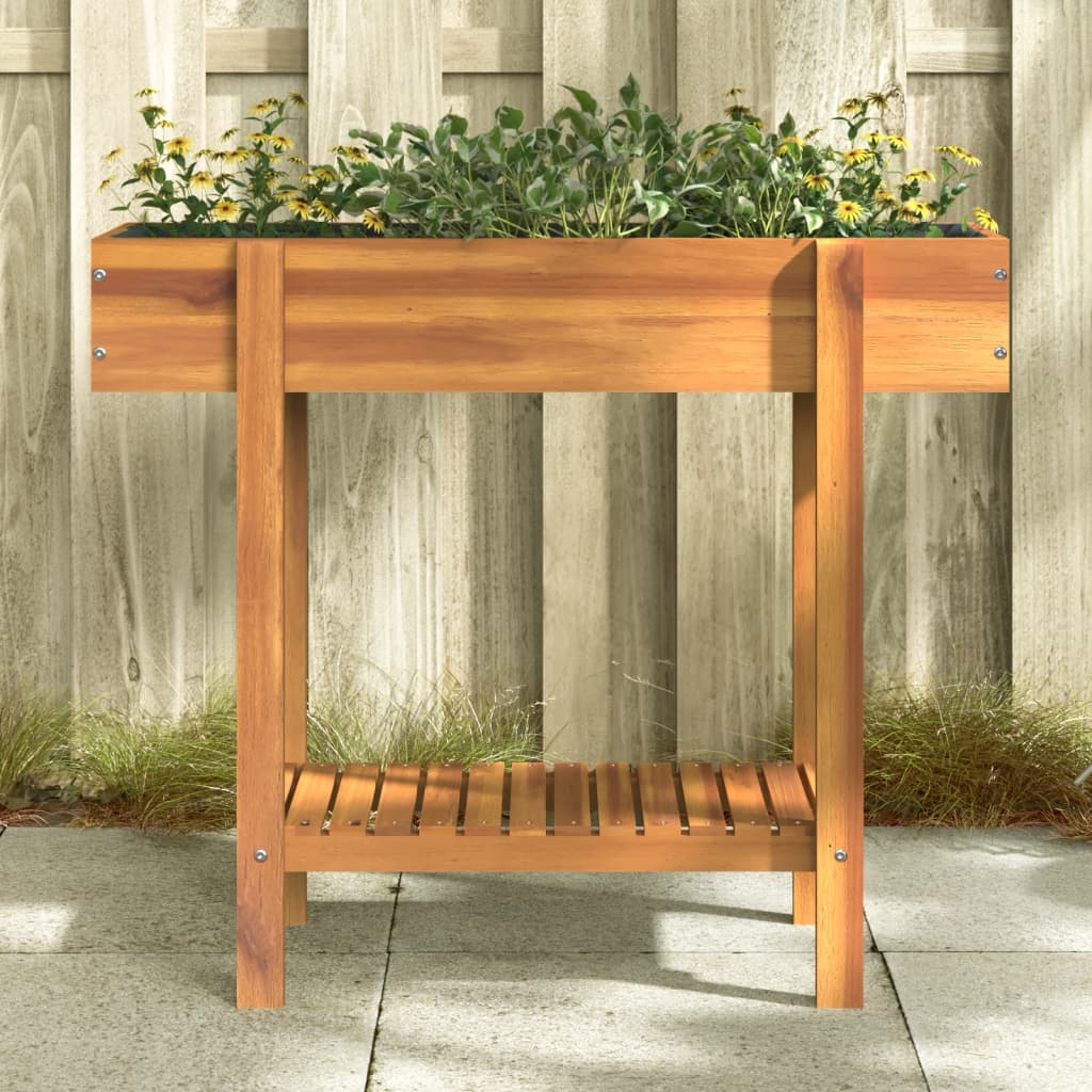 vidaXL Garden Raised Bed 90x30x75 cm Solid Wood Acacia 3