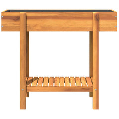vidaXL Garden Raised Bed 90x30x75 cm Solid Wood Acacia 4