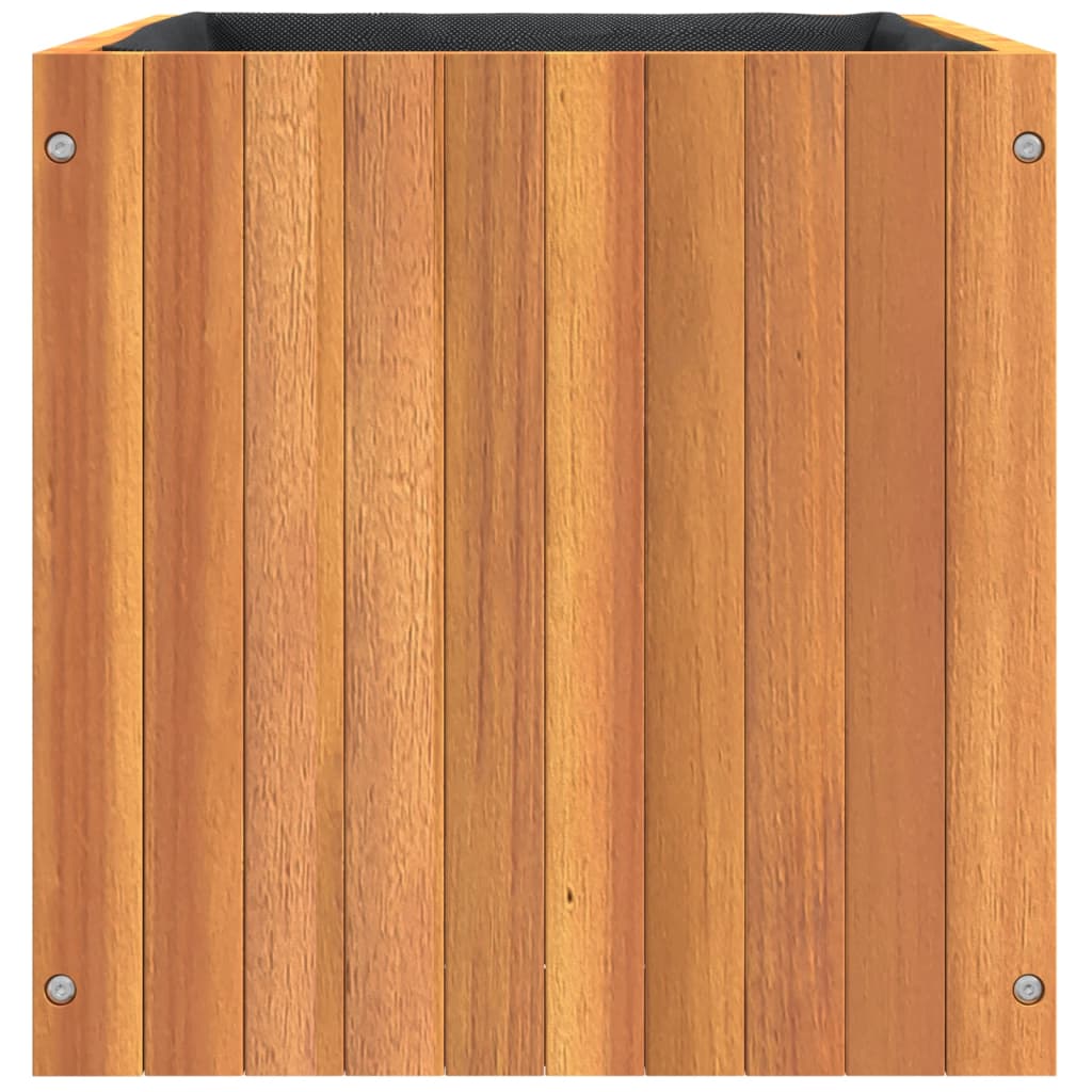 vidaXL Garden Planter 45x45x45 cm Solid Wood Acacia 6