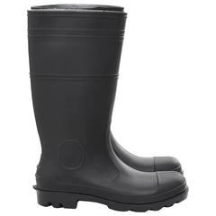 vidaXL Rain Boots Black Size 44 PVC 4