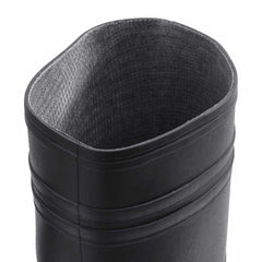 vidaXL Rain Boots Black Size 44 PVC 6