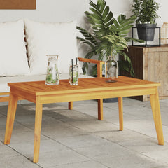 Garden Set Solid Wood Acacia Table